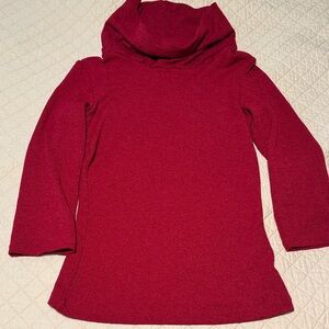 A. Byer Bold Red Knit Top